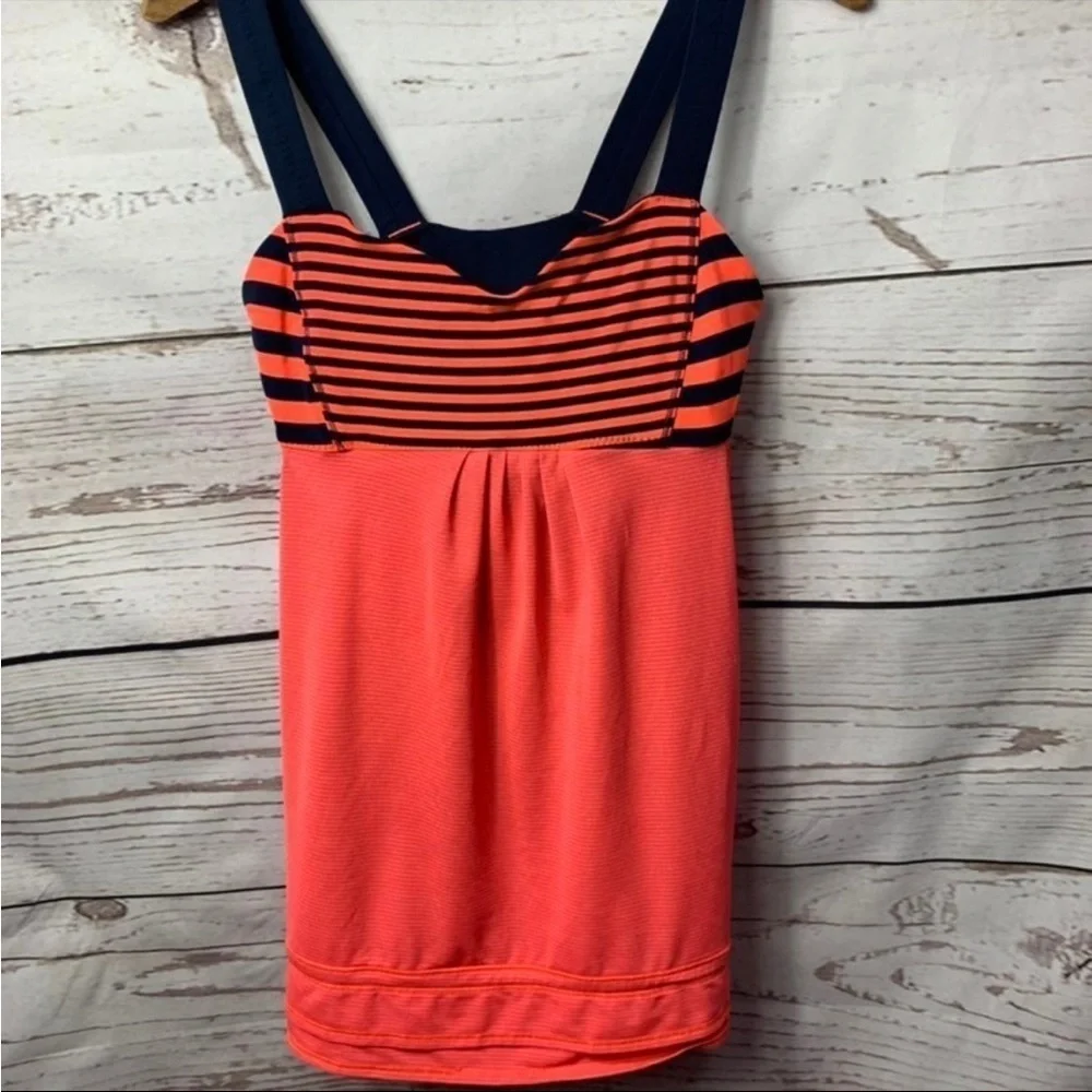 Lululemon Run Back On Track Tank Top Size 6